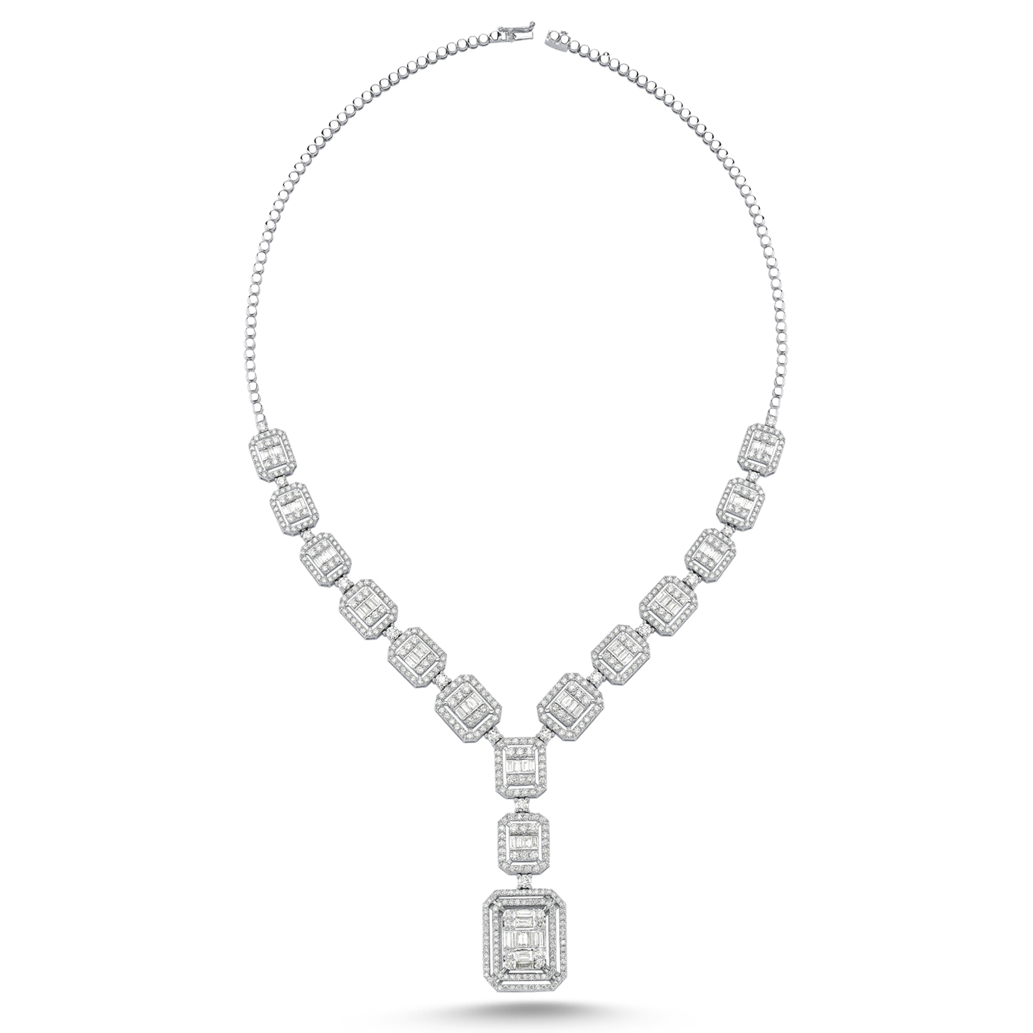 10.93 Karat Pırlanta Baget Gerdanlık